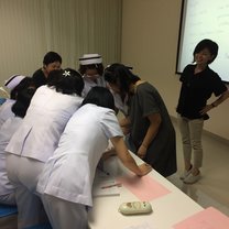 A student group activity
