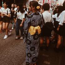 Yukata Wearing in Harajuku