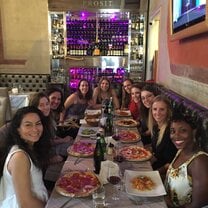 Lunch Celebration, our last day at Via Lingua Florence