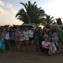 With the groups that were leaving the 1st week