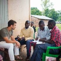 Meeting with the youth