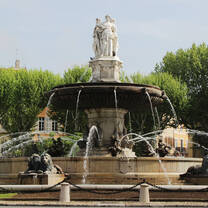 Aix-En Provence fountain