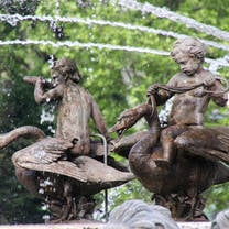 Aix-En Provence fountain sculptures
