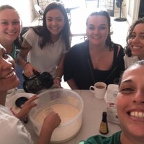 fam selfie costa rica volunteer