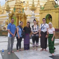 Make international friends while teaching in Myanmar.
