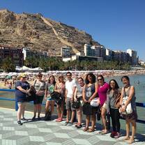CEA Study Abroad Students in Alicante, Spain