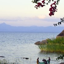 Lake Malawi view from the cottage