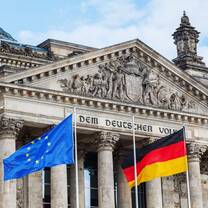 The E.U. building