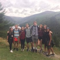 Hiking at Glendalough with Friends