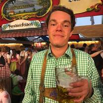 Beer halls in Lederhosen