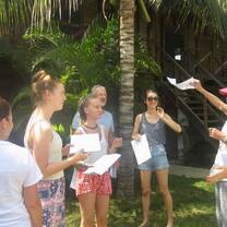 learning outside