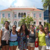 CEA Study Abroad Students on the French Riviera