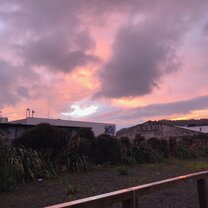 My view on on-rainy mornings while I walk to work.  Morning Sky