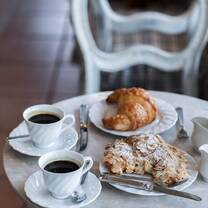 Food in cafe in France