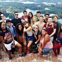 the interns. We made a brady bunch. Everyone had a snippet of earth to present to the rest of us