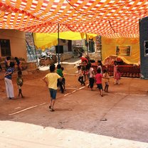 Stumbled upon a dance party one day.