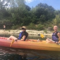 Group Leaders Canoeing