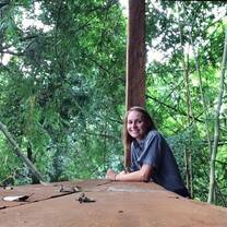 Current intern at the Mondulkiri Elephant and Wildlife Sanctuary from Denmark!
