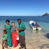 The long goodbye with my host family - there were tears
