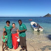 The long goodbye with my host family - there were tears