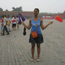 Shanelle arrives in China