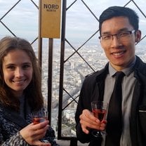 Champagne, Eiffel Tower