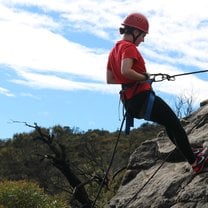Abseiling in the Blue Mountains