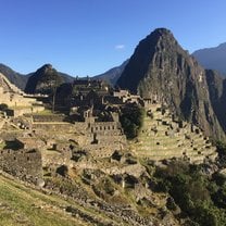 Machu Picchu at sunrise