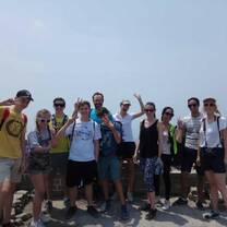 Exploring China with new friends