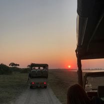 Sunset in Chobe National Park
