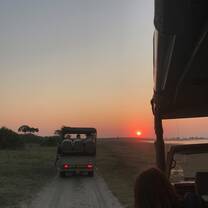 Sunset in Chobe National Park