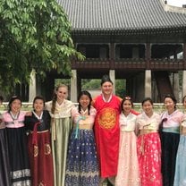 Wearing Hanbok
