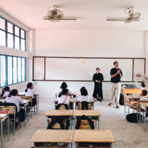 Teacher prac at a local public school in Ko Samui