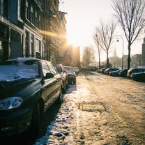 Snowy Amsterdam