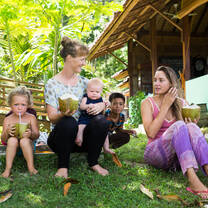Family time in Indonesia with IVHQ