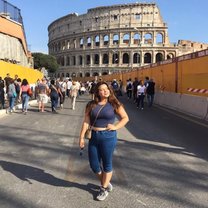 The famous Colosseum in Rome during Easter weekend