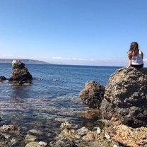 Isla de Tabarca and it's beautiful clear waters 