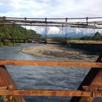 Bridge over an Amazonian River