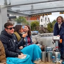 Boat tour in Leiden
