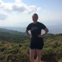 After my first hike near Corinth