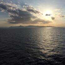 Sunset over Aegina