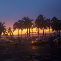 Puerto Vallarta Sunset at the Malecon