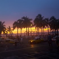 Puerto Vallarta Sunset at the Malecon