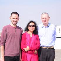 Kite festival during my hindi course in Jaipur