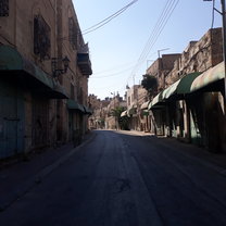 Shuhada Street in Hebron