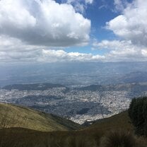 View of Quito