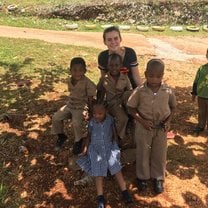 Me with my kids in Jamaica!