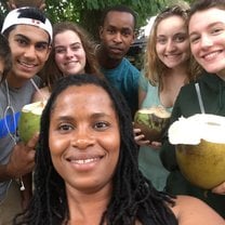 Me and the other volunteers and our supervisor