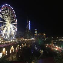 ferris wheel at night