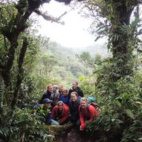 Group photo hiking